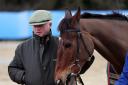 ROLLING BACK THE YEARS? Trainer Colin Tizzard with Cue Card