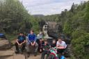 ADVENTURE: Members of the 1407 Newton Aycliffe Squadron Air Cadets on a Bronze assessed expedition in Teesdale