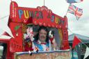 Punch and Judy man Brian Llewellyn, 64, who denies his show glorifies domestic violence after a school cancelled a booking when he refused to stop Mr Punch from hitting his wife