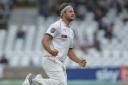 WICKET TAKER: Yorkshire bowler Jack Brooks