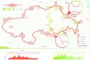 ROUTE: The Velo North cycling event route