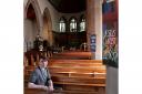 DETERMINED: 18-year old churchwarden Stephen Williams, believes his church’s chances of survival are strong, despite a congregation of eight