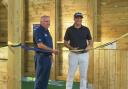 Graeme Storm opens the new facility at Brancepeth Castle