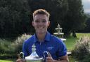 Jack Ainscough with his Durham Counnty title
