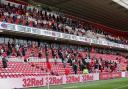 Fans were at Middlesbrough's Riverside Stadium on Saturday - but the Government has halted plans for a wider return
