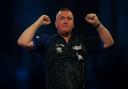 Glen Durrant takes on Callan Rydz in the first round of the World Matchplay on Sunday.