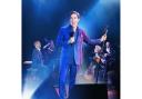 Rob Brydon: Playing with his band in 2021 at York Barbican