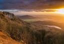 Terry Piper Sunset at Sutton Bank.