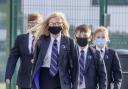 Pupils will have to wear masks when they return to school Picture: PA