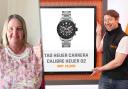 Jo Thornton, 55, was enjoying the sunshine in the garden when BOTB competition announcer Christian Williams video called to let her know she’d won the four-figure Tag Heuer watch