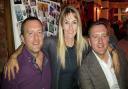 James and Jon Badgby and their sister, Nicky, at their 40th birthday
