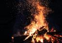 A flaming bonfire. Credit: Canva