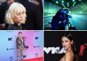 (clockwise) Billie Eilish, Justin Bieber, Olivia Rodrigo, Ed Sheeran are Grammy Nominees for 2022. Credit: PA