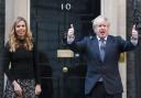 Boris and Carrie Johnson, pictured at No 10 Downing Street. Photo: PA.
