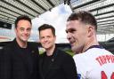 Ant and Dec send message to Newcastle United signing Kieran Trippier. (PA)