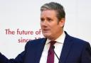 Starmer made the claim after a speech to the Fabian Society conference in London (PA)