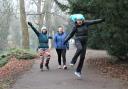 Zest for life...Viv Pow having fun in South Park. Picture: Peter Barron