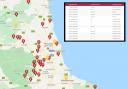 Just 61 properties need reconnecting to electricity and heating, according to Northern Powergrid.