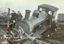 Accident near Winston station, December 2, 1909