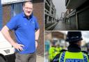 Former police officer Darran Weston has highlighted his own experiences of anti-social behaviour in Newton Aycliffe. Pictures: NORTHERN ECHO and SARAH CALDECOTT.