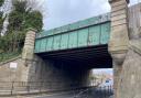Work is taking place to repair and repaint the railway bridge in North Road, Darlington Picture: NETWORK RAIL