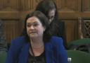 Paula Strachan, headteacher of St Teresa’s Catholic Primary School, Darlington, speaking to MPs on the House of Commons education committee. Picture: parliamentlive.tv.