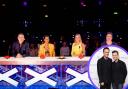 (Background) Britain's Got Talent judges (PA) (Circle) Ant and Dec (PA)