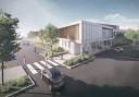 An artist's impression of the proposed extension at New College Durham. Picture: Ryder Architecture.