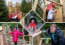 An entire class of students from a County Durham school were the first children in the county to test drive Raby Castle’s much-awaited new playground in the trees, The Plotters’ Forest, before it opens to the public at Easter. Picture: RABY CASTLE.