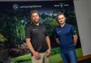 Gary Hunter and Steven Presho, the co-founders of comparegolfprices.co.uk