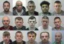 Rogue's gallery of convicted burglars in Northumbria force area so far this year             Picture: NORTHUMBRIA POLICE