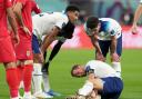 Harry Kane injured his ankle during England's 6-2 win over Iran on Monday (Picture: Martin Rickett/PA Wire)