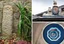 Clockwise from left: Milestone 7, Heddon-on-the-Wall; Former Skipton County Court; fountain at Ropner Park, Stockton-on-Tees.