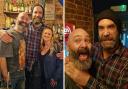Rory McCann dropped into the Kopper Keg in Stockton on Saturday (January 7). Picture: THE KOPPER KEG