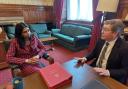 Darlington's MP Peter Gibson met with Home Secretary Suella Braverman to discuss spiking. 3