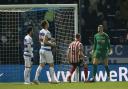 Anthony Patterson celebrates after saving Ilias Chair's penalty in Sunderland's 3-0 win at QPR