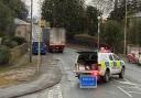 Police are currently on the scene after two cars and a lorry crashed on a major road in North Yorkshire.