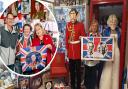 Aussie royalists Jan and David Hugo called at fellow monarchy memorabilia  collector Anita Atkinson's museum in County Durham during their visit to the UK for King Charles' Coronation.