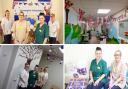 oronation decorations at North Tees and Hartlepool NHS Foundation Trus