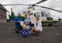 Tom Heath, from Redcar, began fundraising for the Great North Air Ambulance Service (GNAAS) after his brother, Matthew, died in a crash travelling between Dunsdale and Guisborough in July 2008 Credit: GNAAS