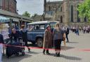 Vera actress Brenda Blethyn in character in Hexham on Tuesday (May 23) as crews descended on the town for filming.