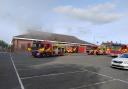 Police are still investigating a fire which closed a supermarket for ten weeks.