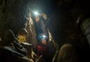 The team examines the Rising Star cave system in South Africa, where the discoveries were made