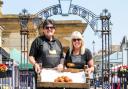 David and Christine Laing of the Clucking Pig company are looking forward to a busy summer,