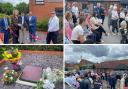 Pictures from outside Jack Dormand Care Home in Horden, County Durham.