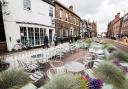 The Coniscliffe Road seating area is to be made a permanent feature in Darlington