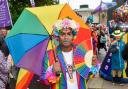 Northern Pride 2023 parade takes to the streets of Newcastle with crowds not put off by the bad weather.