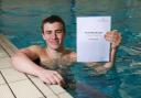 Water polo star Ben Alderson will return to QE in Darlington this morning to collect his A Level results.