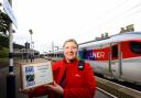 LNER staff member Monika Stepien has received a prestigious life-saving award in recognition of her bravery and quick thinking after she alerted two workers on the track to potential danger