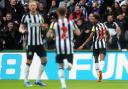 Jacob Murphy heads off in celebration after opening the scoring in Newcastle United's win over Crystal Palace